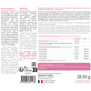 MENOGYNE® - Pré-ménopause et ménopause - 60 gélules végétales MENOGYNE® - Pré-ménopause et ménopause - 60 gélules végétales