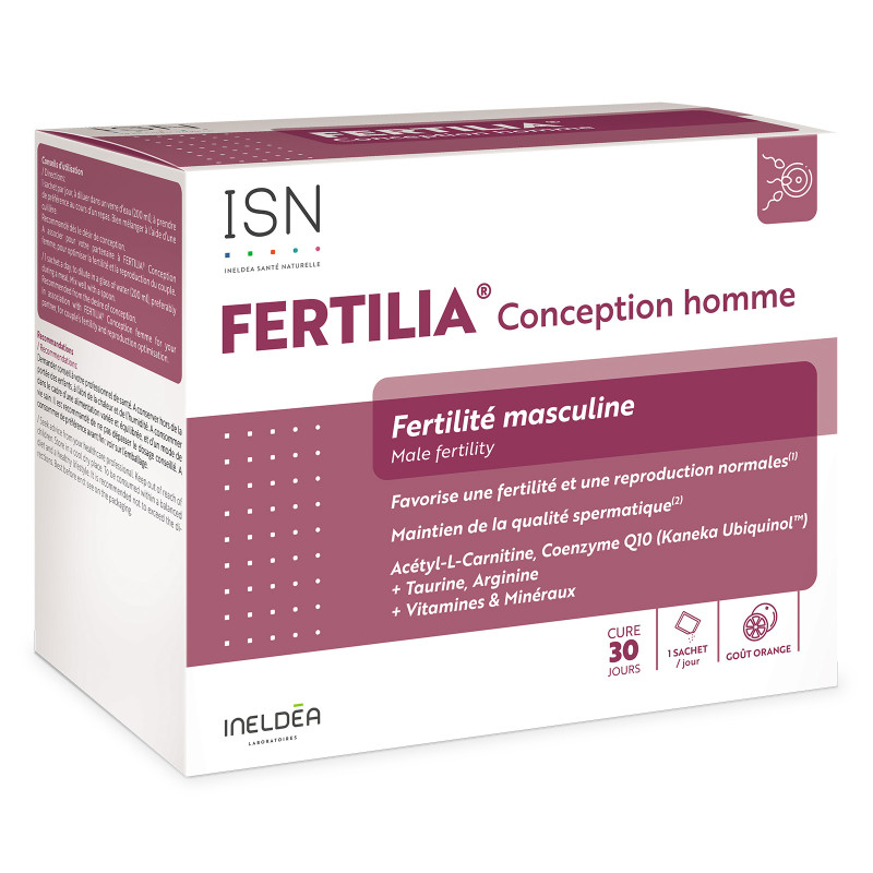 FERTILIA® CONCEPTION HOMME - Ineldea Santé Naturelle - ISN