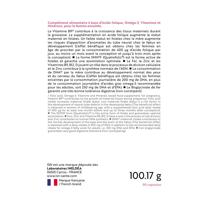 FERTILIA® GROSSESSE - Supplémentation grossesse FERTILIA® GROSSESSE - Supplémentation grossesse