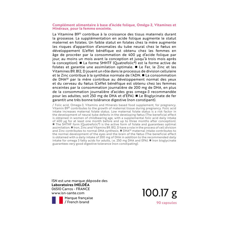 FERTILIA® GROSSESSE - Supplémentation grossesse