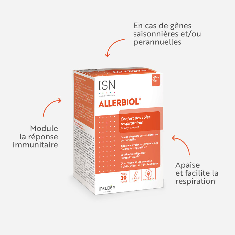 ALLERBIOL® - Confort des voies respiratoires ALLERBIOL® - Confort des voies respiratoires