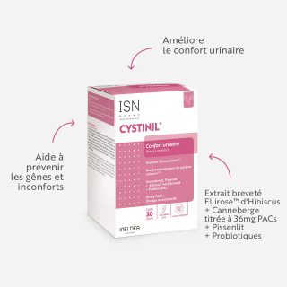 CYSTINIL® - Confort urinaire et élimination - 90 gélules végétales CYSTINIL® - Confort urinaire et élimination - 90 gélules végétales