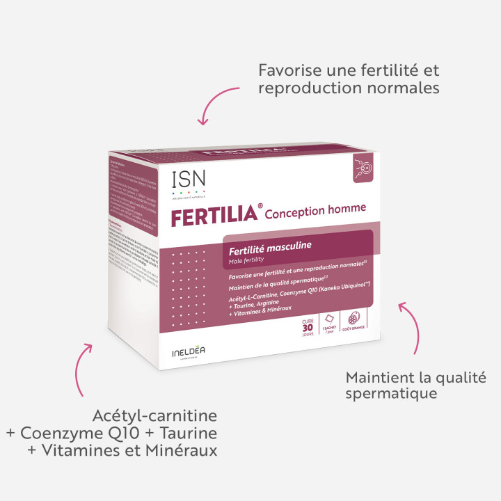 FERTILIA® CONCEPTION HOMME - Ineldea Santé Naturelle