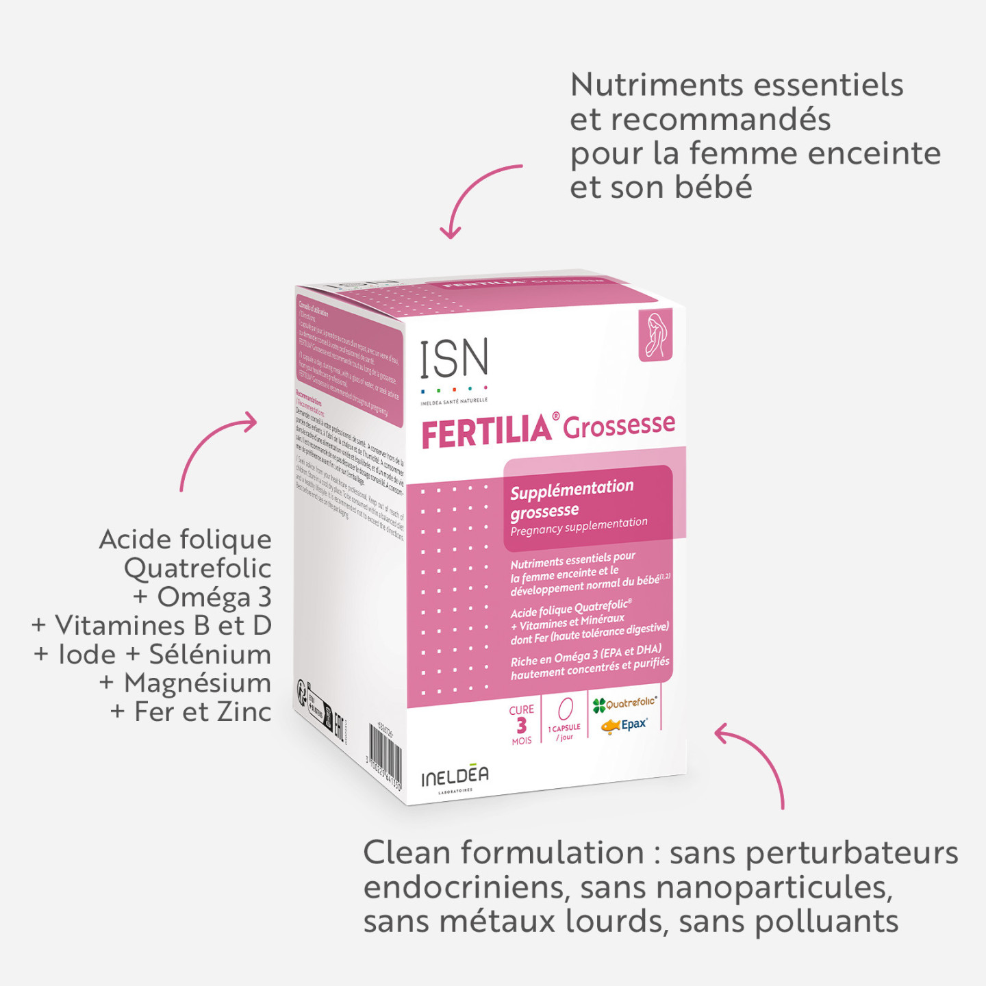 FERTILIA® GROSSESSE - Supplémentation grossesse