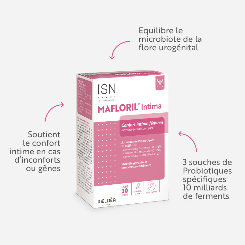 MAFLORIL® Intima - Confort intime féminin MAFLORIL® Intima - Confort intime féminin