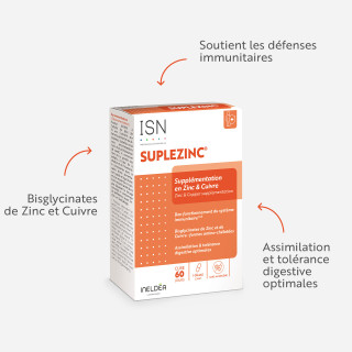 SUPLEZINC - SUPPLÉMENTATION EN CUIVRE ET EN ZINC