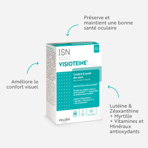 VISIOTEINE® - Acuité & Confort visuels - Etui 30 gélules végétales VISIOTEINE® - Acuité & Confort visuels - Etui 30 gélules végétales