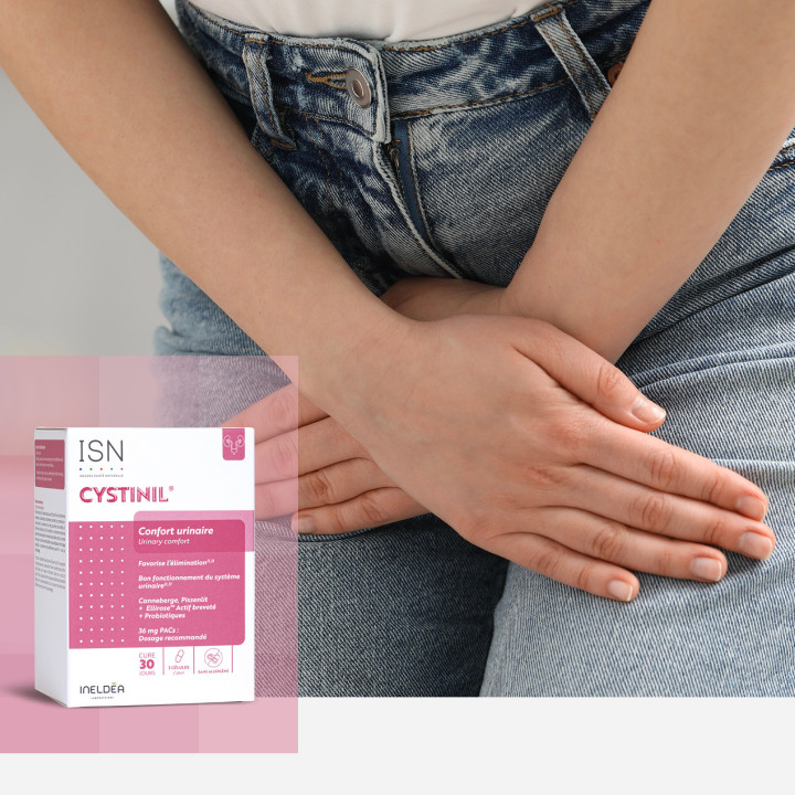CYSTINIL® - Confort urinaire et élimination - 90 gélules végétales