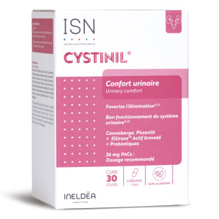CYSTINIL® - Confort urinaire et élimination - 90 gélules végétales CYSTINIL® - Confort urinaire et élimination - 90 gélules végétales