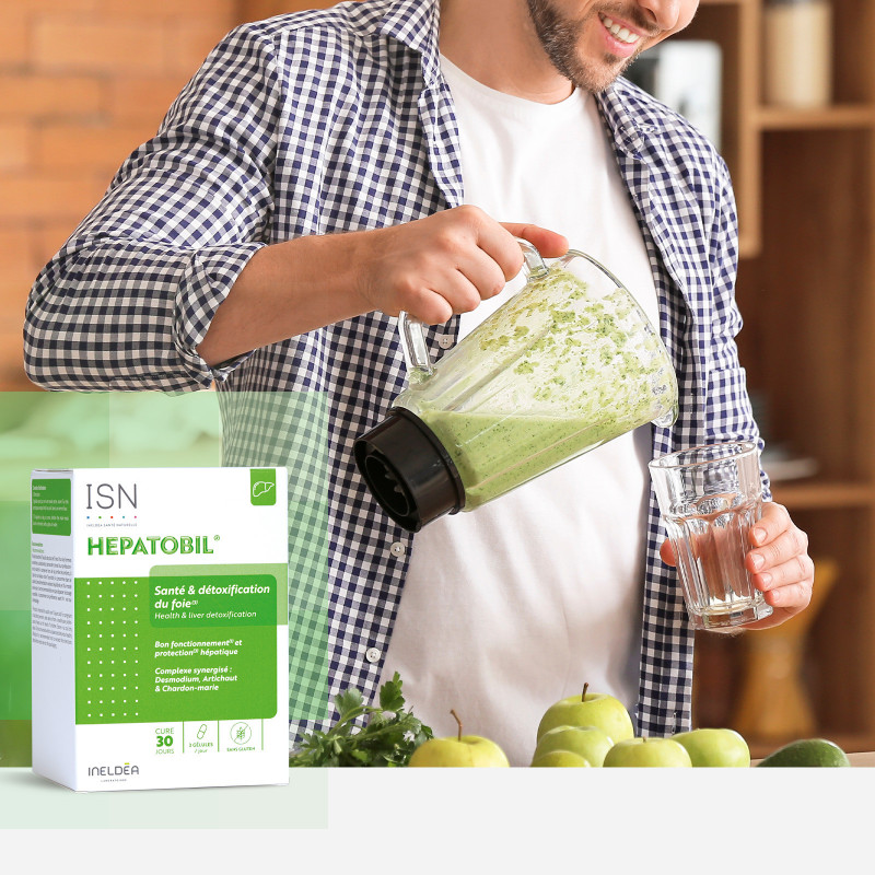 HEPATOBIL® - Detoxification du foie - Pilulier de 90 gélules végétales HEPATOBIL® - Detoxification du foie - Pilulier de 90 gélules végétales
