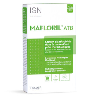 MAFLORIL® ATB : Soutient en cas de prise d’antibiotiques - Cure 10j MAFLORIL® ATB : Soutient en cas de prise d’antibiotiques - Cure 10j