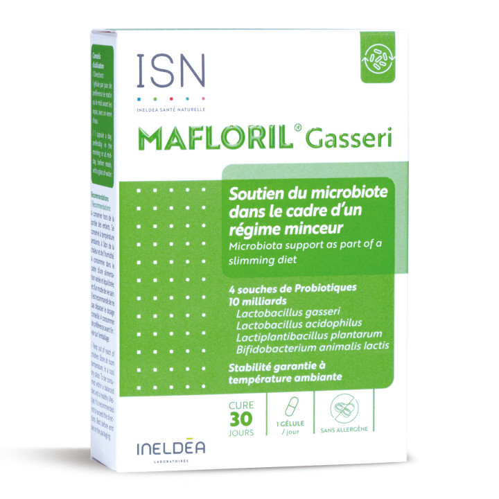 MAFLORIL® Gasseri : Minceur, la clé est dans votre flore !
