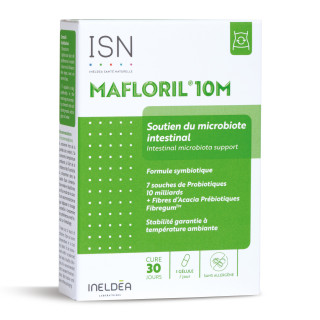 Mafloril®-10M - Soutien de la flore intestinale - 30 gélules végétales