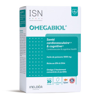 OMEGABIOL® - Fonctions cardiovasculaires et cognitives - 60 capsules OMEGABIOL® - Fonctions cardiovasculaires et cognitives - 60 capsules