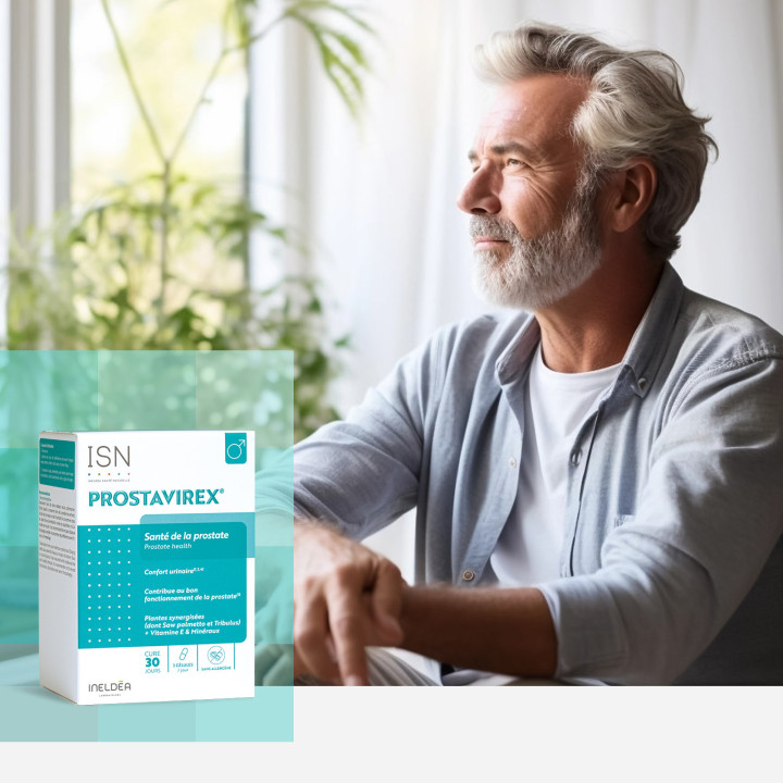 PROSTAVIREX® - Santé de la prostate - Pilulier de 90 gélules végétales