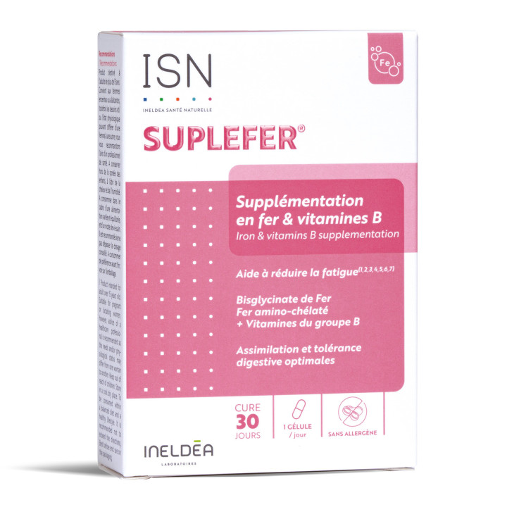 SUPLEFER® - Optimiser les apports en fer et en vitamines B