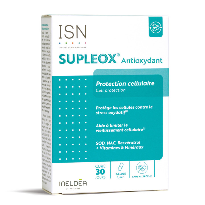 SUPLEOX® Antioxydant - Protection cellulaire