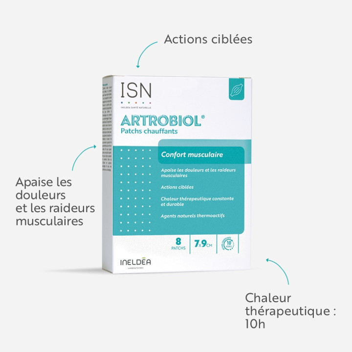 ARTROBIOL® PATCHS CHAUFFANTS - Confort musculaire