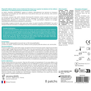 ARTROBIOL® PATCHS CHAUFFANTS - Confort musculaire